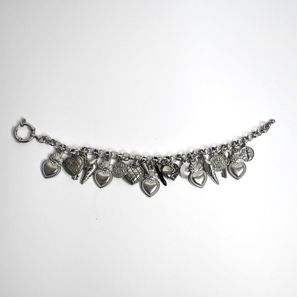 bracciale Talìa multi charms   - acciaio inossidabile