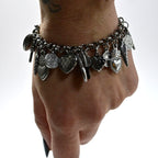 bracciale Talìa multi charms   - acciaio inossidabile