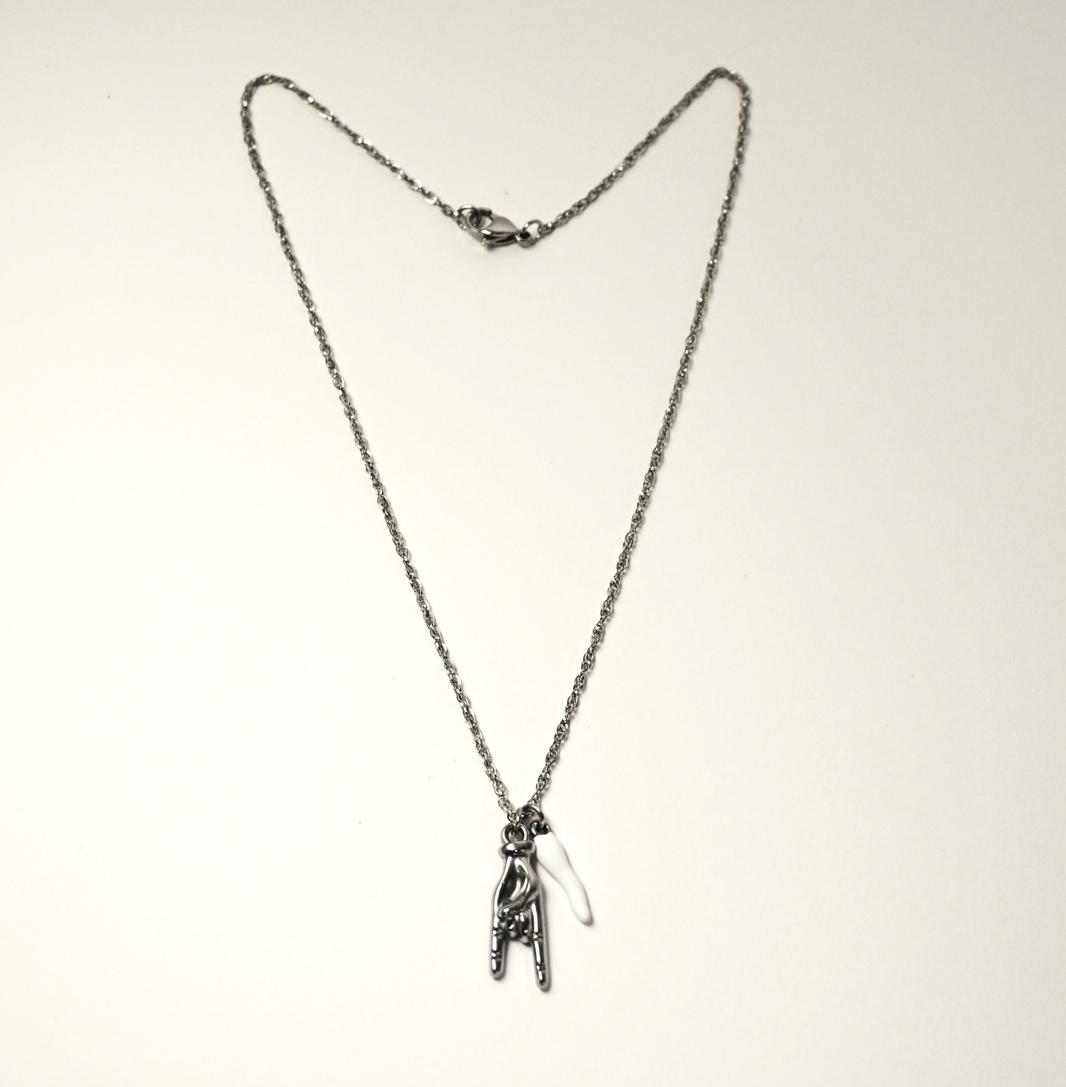 Collana Cornetto Bianco