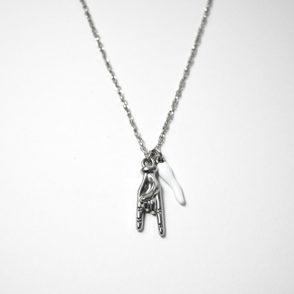 Collana Cornetto Bianco