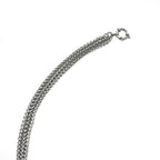 Collana Tris Spiga – Acciaio Inossidabile