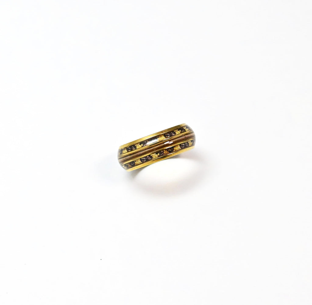 anello guitar dorato