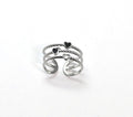 anello regolabile 3 cuori