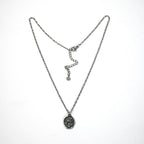 Collana girocollo vintage - acciaio inossidabile