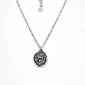 Collana girocollo vintage - acciaio inossidabile