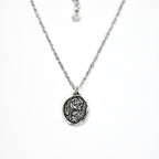 Collana girocollo vintage - acciaio inossidabile