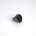 Anello Fascia Larga Àncora - Acciaio Inossidabile